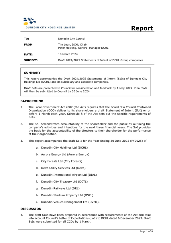 Agenda of Council - Wednesday, 27 March 2024