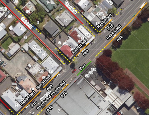 A aerial view of a city

Description automatically generated