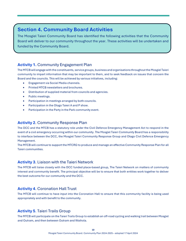 A blue and white page with text

Description automatically generated